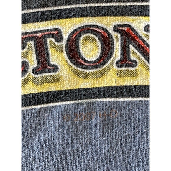 Y2k Harley Davidson Blue‎ Biker Mountain Creek Dalton Georgia Size 2XL - Picture 7 of 10